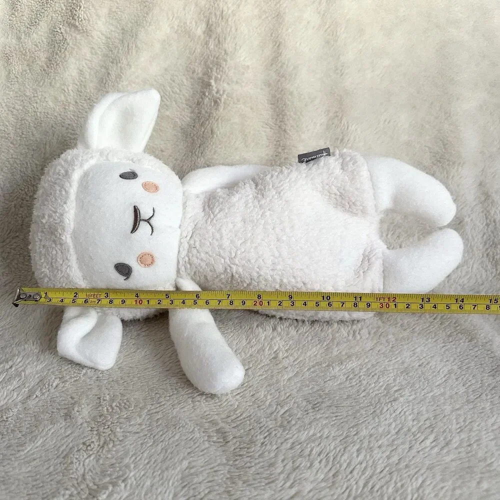 Hallmark Sherpa Lamb 15” Off White Cream Bean Bag Plush Stuffed Animal